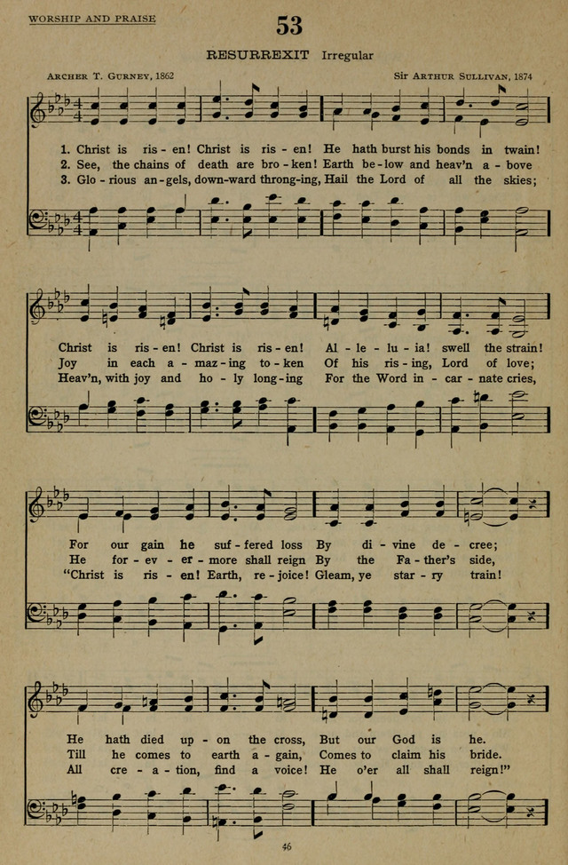 Hymns of the United Church page 46