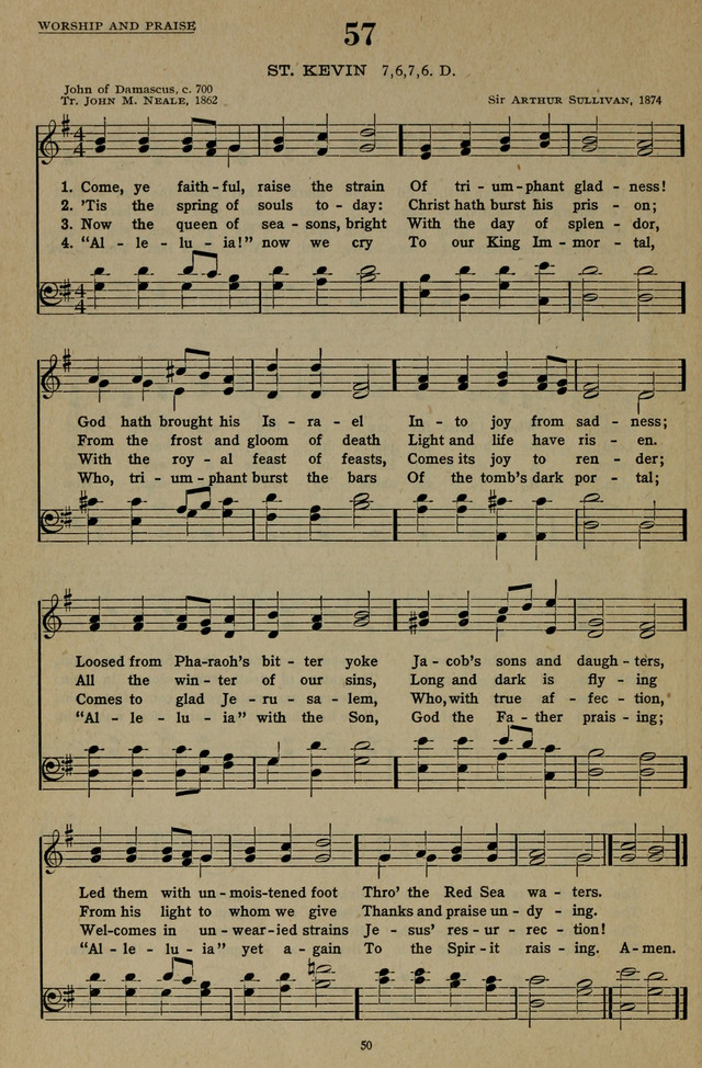 Hymns of the United Church page 50