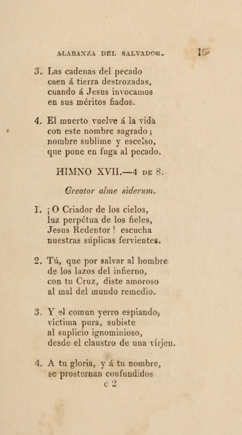 Himnos para el Uso de las Congregaciones Españolas de la Iglesia Protestante Metodista page 23