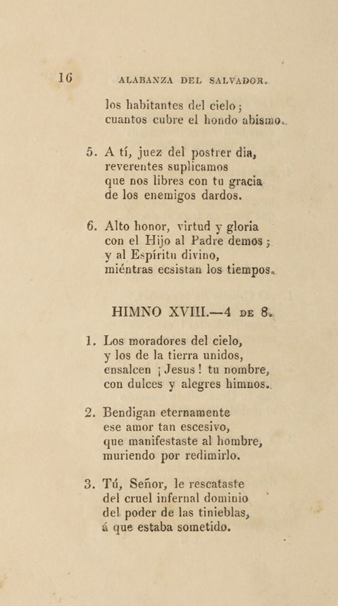 Himnos para el Uso de las Congregaciones Españolas de la Iglesia Protestante Metodista page 24