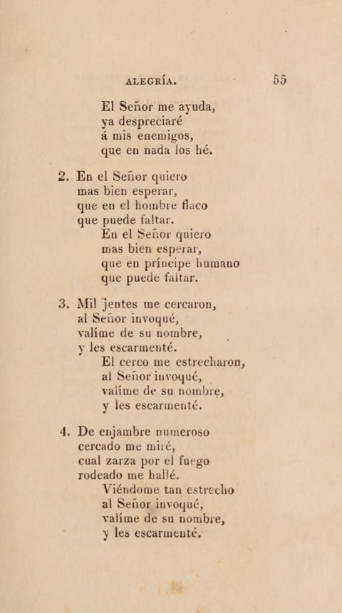 Himnos para el Uso de las Congregaciones Españolas de la Iglesia Protestante Metodista page 63