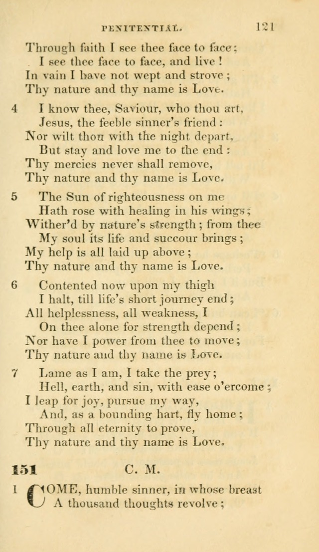 Hymns selected from various authors: for the use of the Evangelical Association, and all lovers of pious devotion (5th ed.) page 121