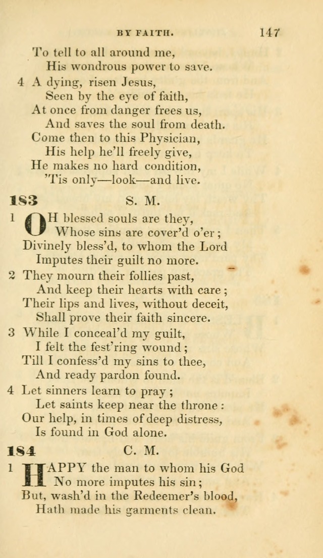 Hymns selected from various authors: for the use of the Evangelical Association, and all lovers of pious devotion (5th ed.) page 149