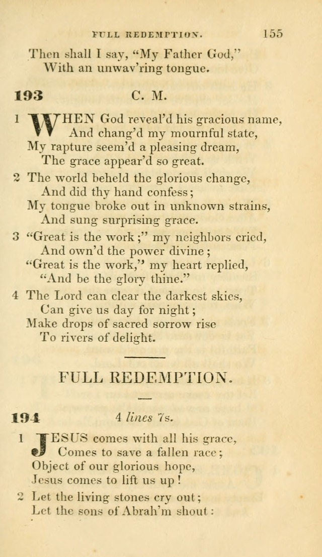 Hymns selected from various authors: for the use of the Evangelical Association, and all lovers of pious devotion (5th ed.) page 157