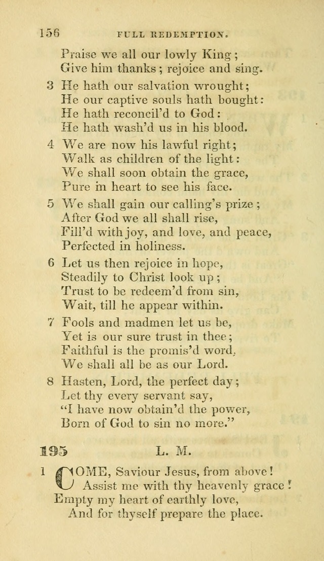 Hymns selected from various authors: for the use of the Evangelical Association, and all lovers of pious devotion (5th ed.) page 158