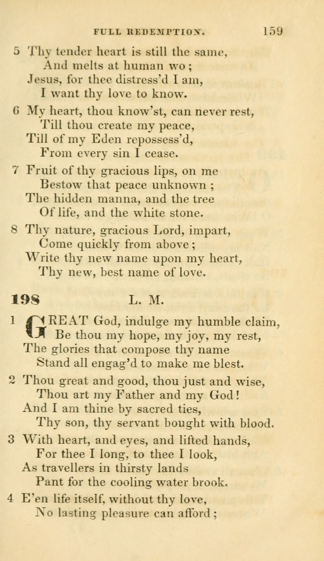 Hymns selected from various authors: for the use of the Evangelical Association, and all lovers of pious devotion (5th ed.) page 161