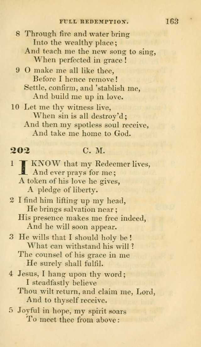 Hymns selected from various authors: for the use of the Evangelical Association, and all lovers of pious devotion (5th ed.) page 165