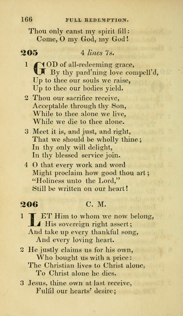 Hymns selected from various authors: for the use of the Evangelical Association, and all lovers of pious devotion (5th ed.) page 168