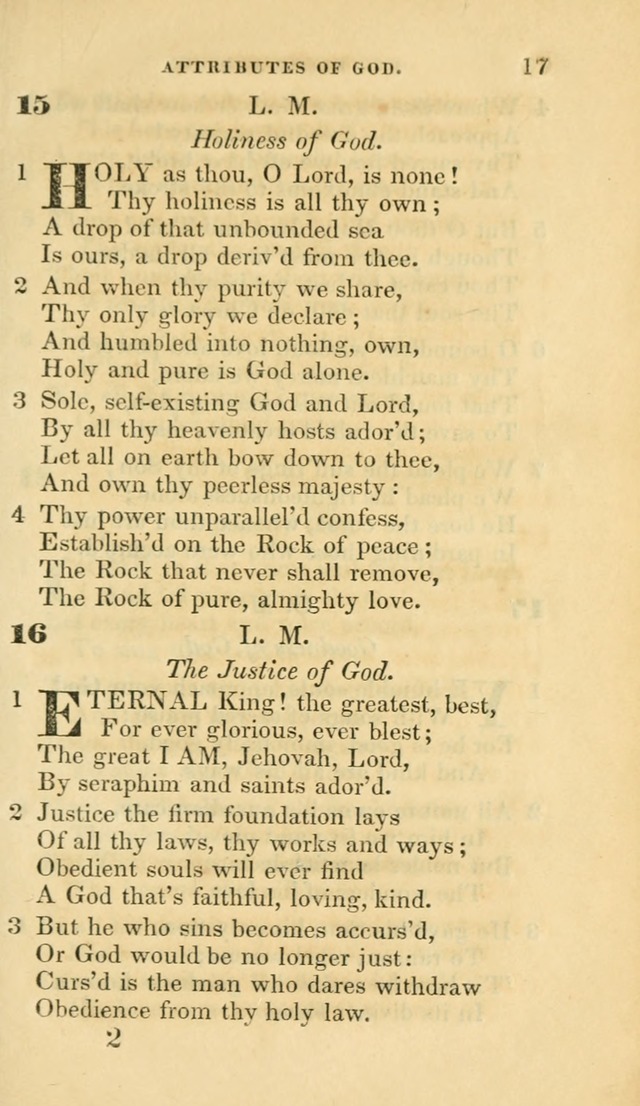 Hymns selected from various authors: for the use of the Evangelical Association, and all lovers of pious devotion (5th ed.) page 17