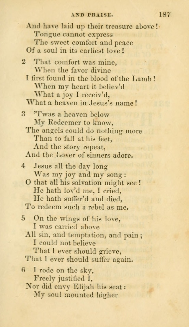 Hymns selected from various authors: for the use of the Evangelical Association, and all lovers of pious devotion (5th ed.) page 189