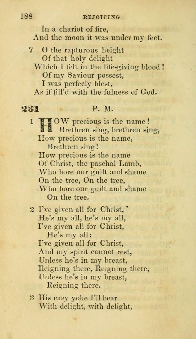 Hymns selected from various authors: for the use of the Evangelical Association, and all lovers of pious devotion (5th ed.) page 190