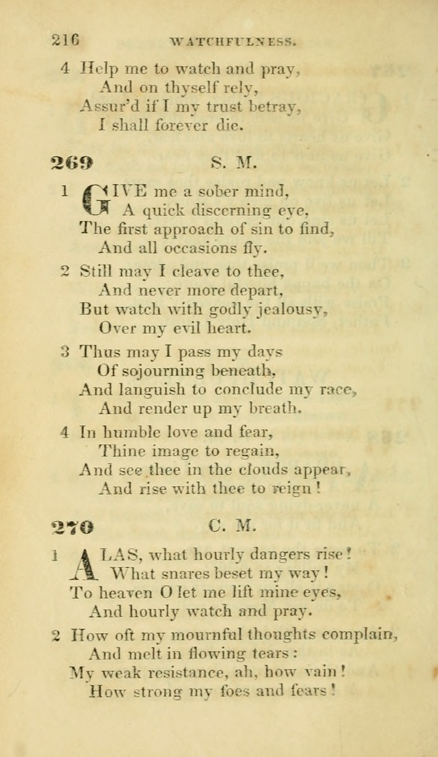 Hymns selected from various authors: for the use of the Evangelical Association, and all lovers of pious devotion (5th ed.) page 218