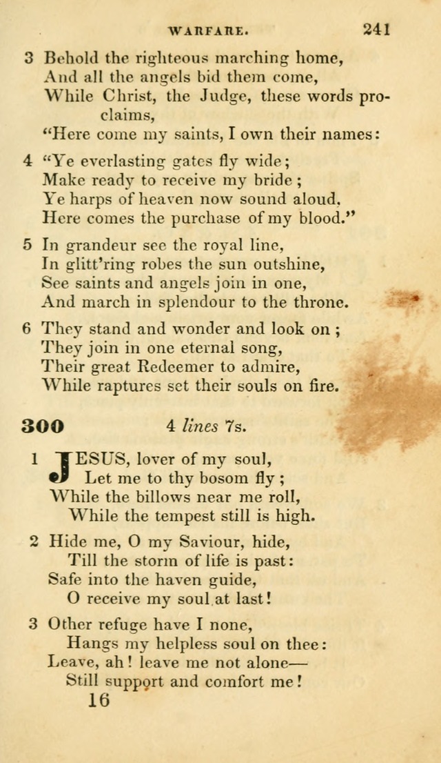 Hymns selected from various authors: for the use of the Evangelical Association, and all lovers of pious devotion (5th ed.) page 243