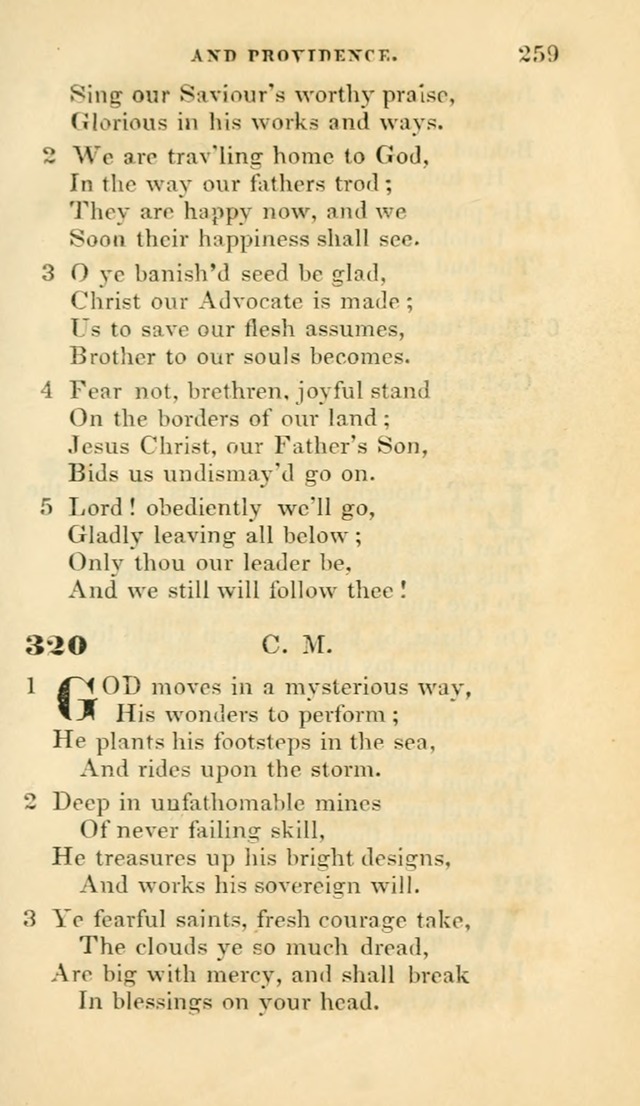 Hymns selected from various authors: for the use of the Evangelical Association, and all lovers of pious devotion (5th ed.) page 261