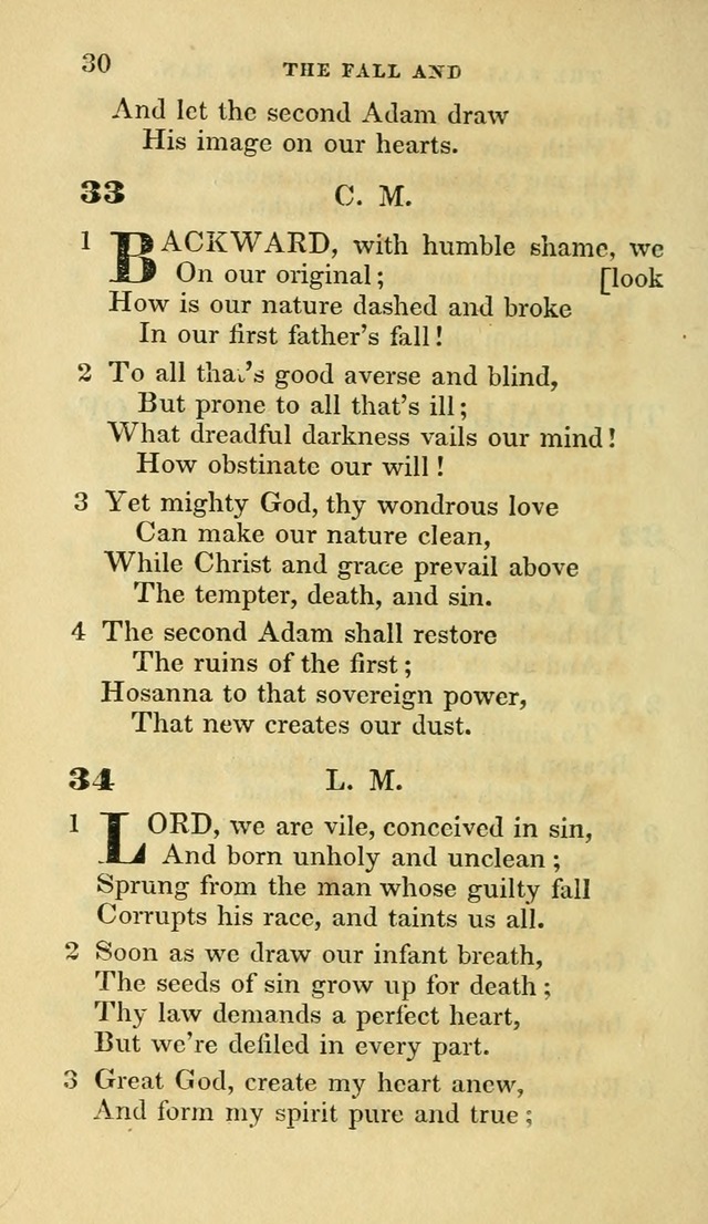 Hymns selected from various authors: for the use of the Evangelical Association, and all lovers of pious devotion (5th ed.) page 30