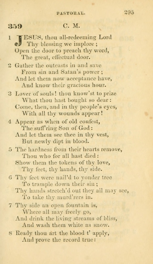 Hymns selected from various authors: for the use of the Evangelical Association, and all lovers of pious devotion (5th ed.) page 305