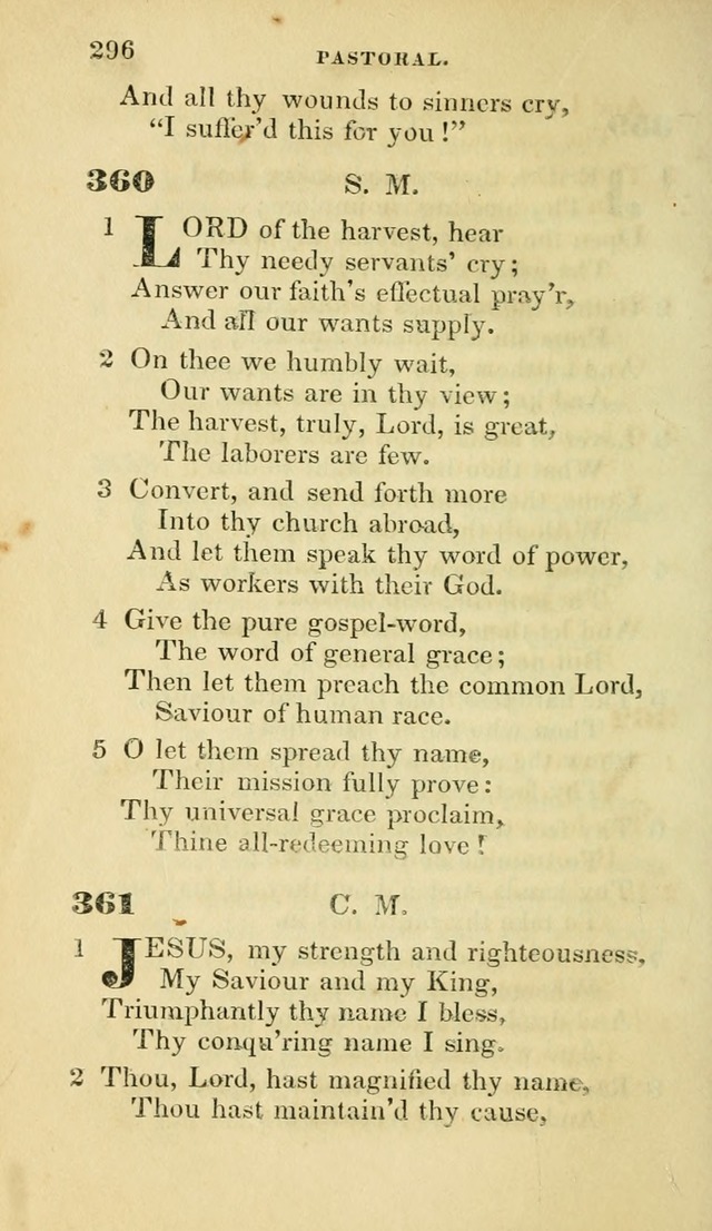 Hymns selected from various authors: for the use of the Evangelical Association, and all lovers of pious devotion (5th ed.) page 306