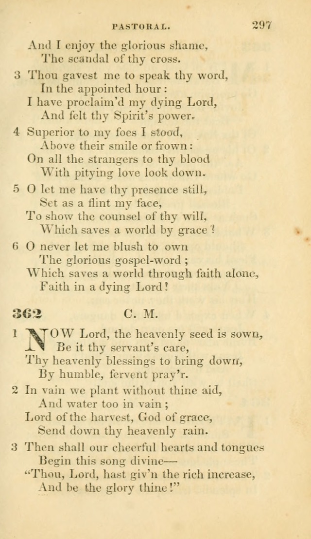 Hymns selected from various authors: for the use of the Evangelical Association, and all lovers of pious devotion (5th ed.) page 307