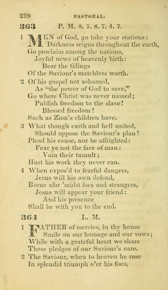 Hymns selected from various authors: for the use of the Evangelical Association, and all lovers of pious devotion (5th ed.) page 308