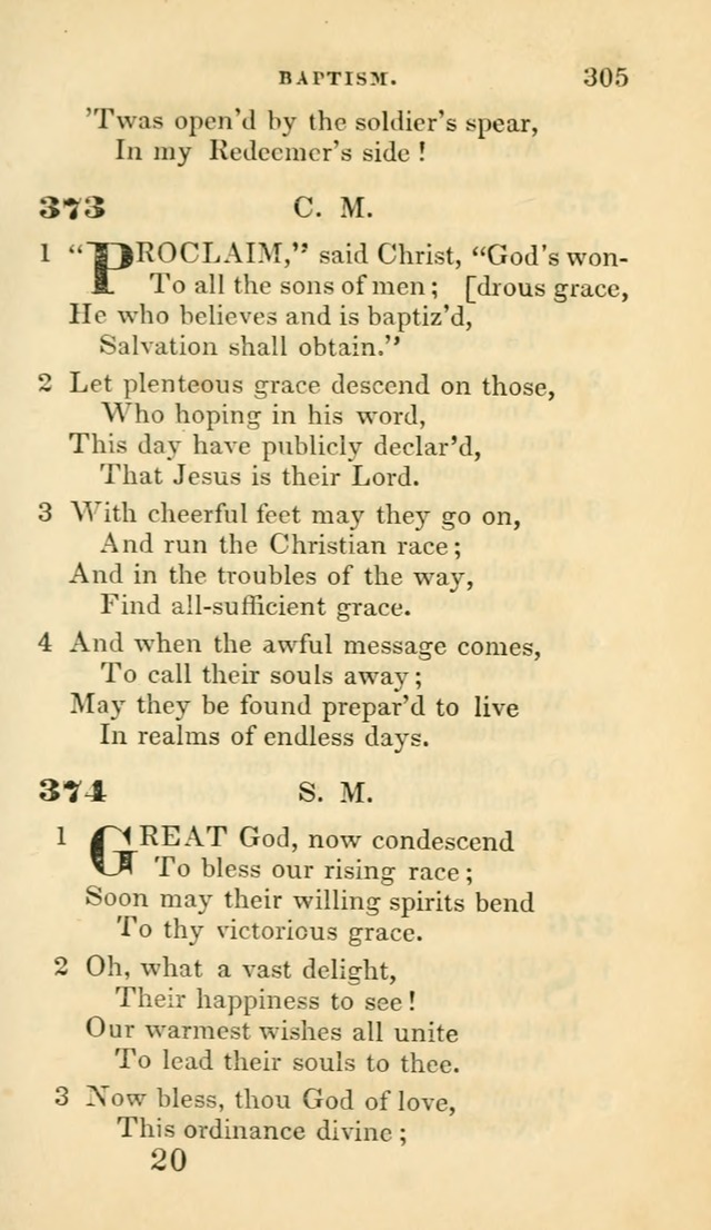 Hymns selected from various authors: for the use of the Evangelical Association, and all lovers of pious devotion (5th ed.) page 315