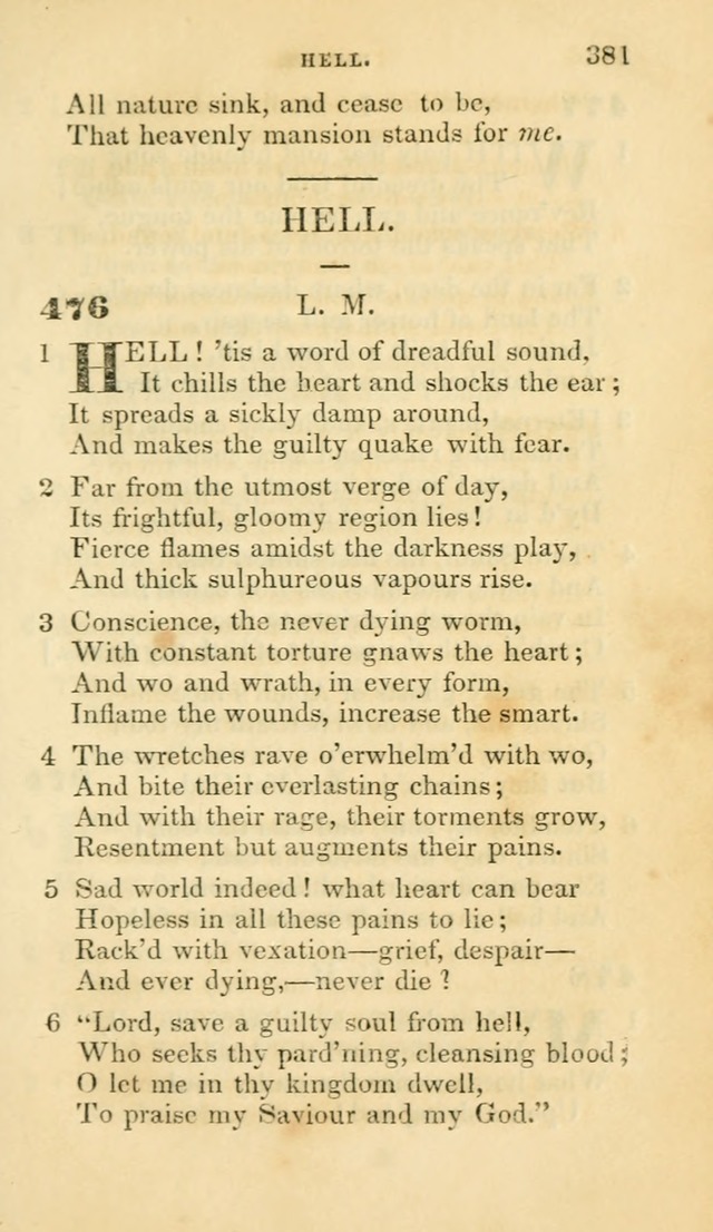 Hymns selected from various authors: for the use of the Evangelical Association, and all lovers of pious devotion (5th ed.) page 393