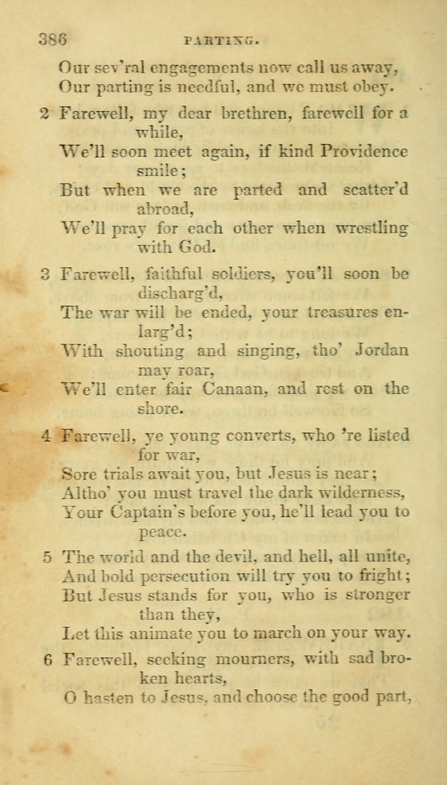 Hymns selected from various authors: for the use of the Evangelical Association, and all lovers of pious devotion (5th ed.) page 398