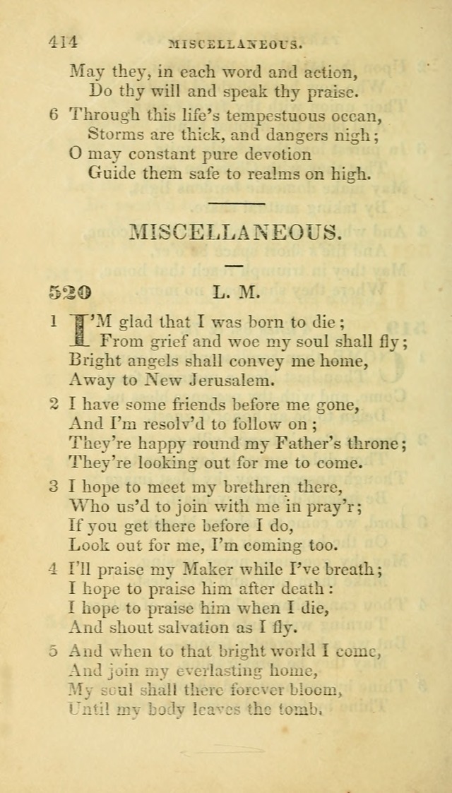 Hymns selected from various authors: for the use of the Evangelical Association, and all lovers of pious devotion (5th ed.) page 426