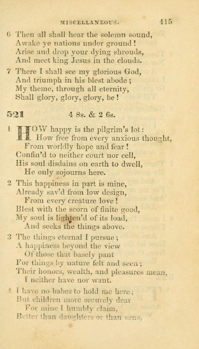 Hymns selected from various authors: for the use of the Evangelical Association, and all lovers of pious devotion (5th ed.) page 427