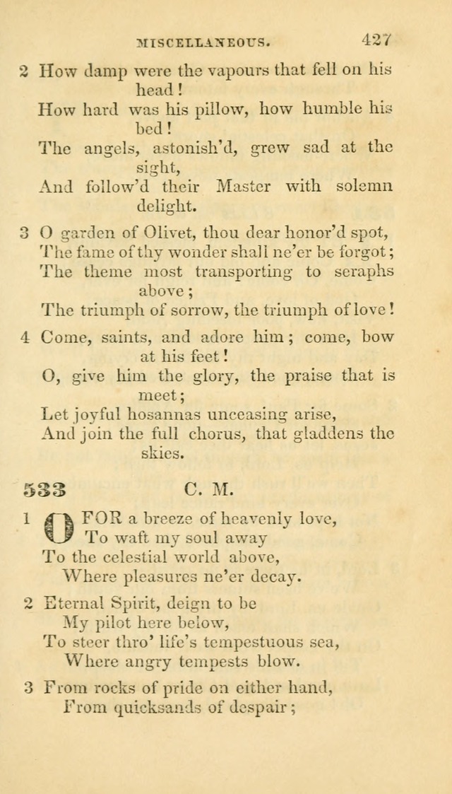 Hymns selected from various authors: for the use of the Evangelical Association, and all lovers of pious devotion (5th ed.) page 439