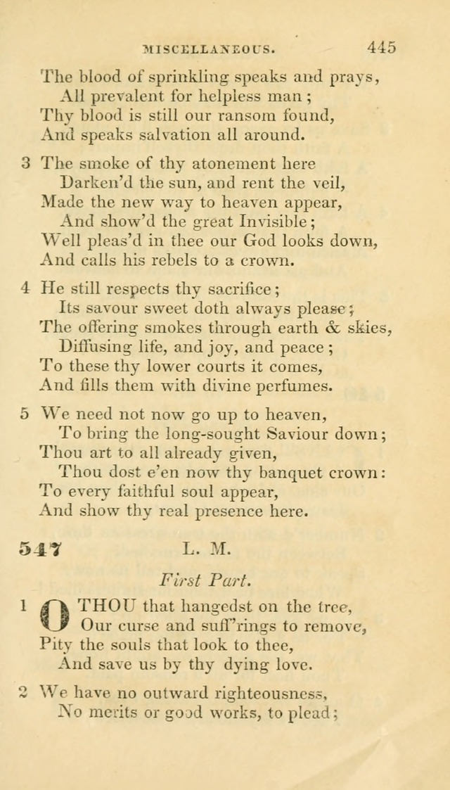 Hymns selected from various authors: for the use of the Evangelical Association, and all lovers of pious devotion (5th ed.) page 457