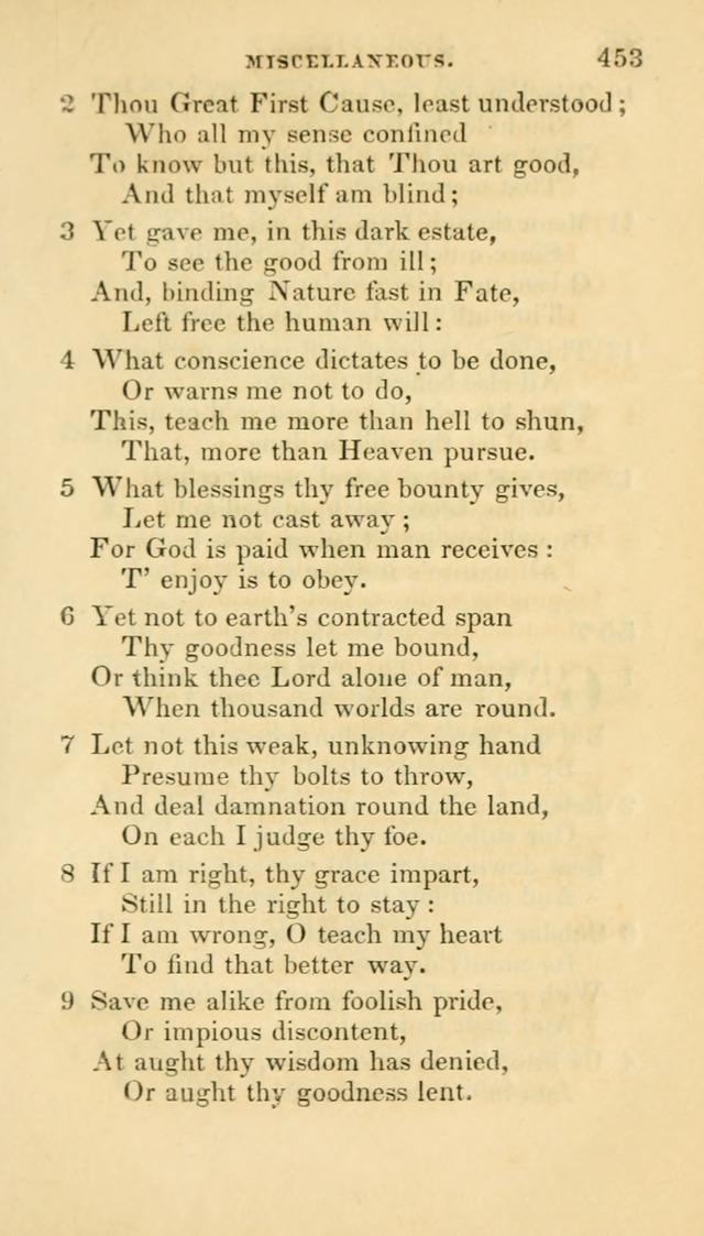 Hymns selected from various authors: for the use of the Evangelical Association, and all lovers of pious devotion (5th ed.) page 465