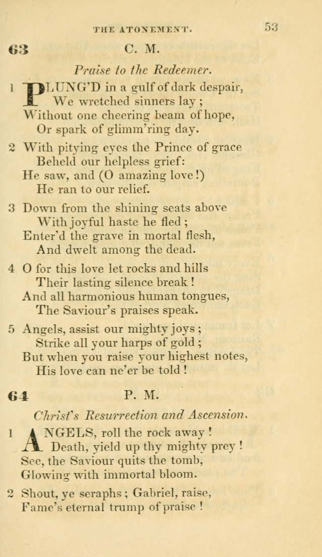 Hymns selected from various authors: for the use of the Evangelical Association, and all lovers of pious devotion (5th ed.) page 53