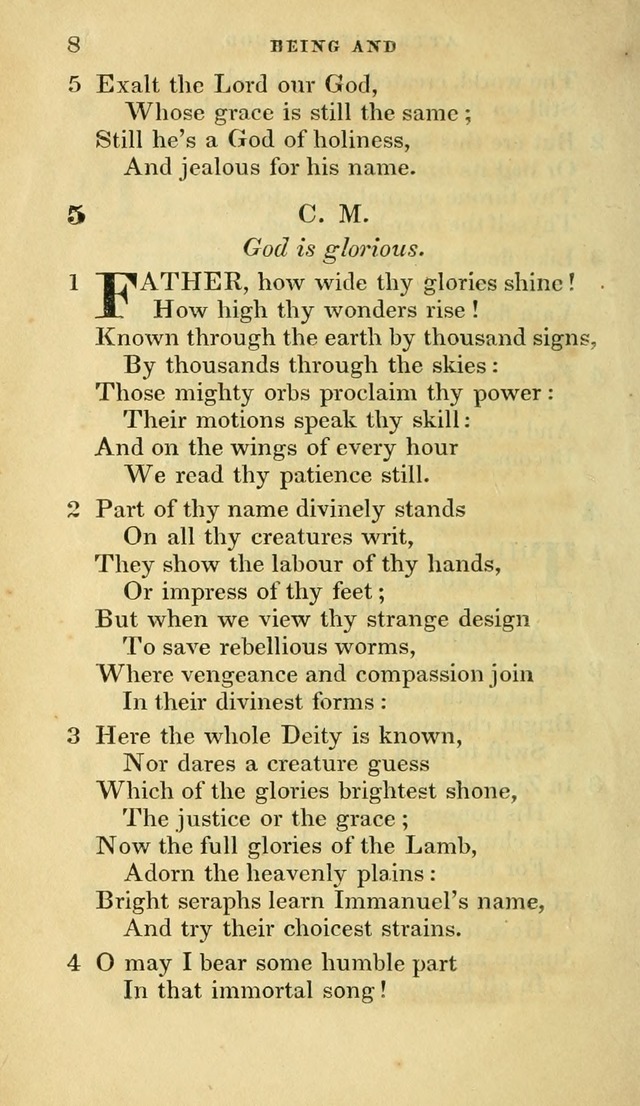 Hymns selected from various authors: for the use of the Evangelical Association, and all lovers of pious devotion (5th ed.) page 8