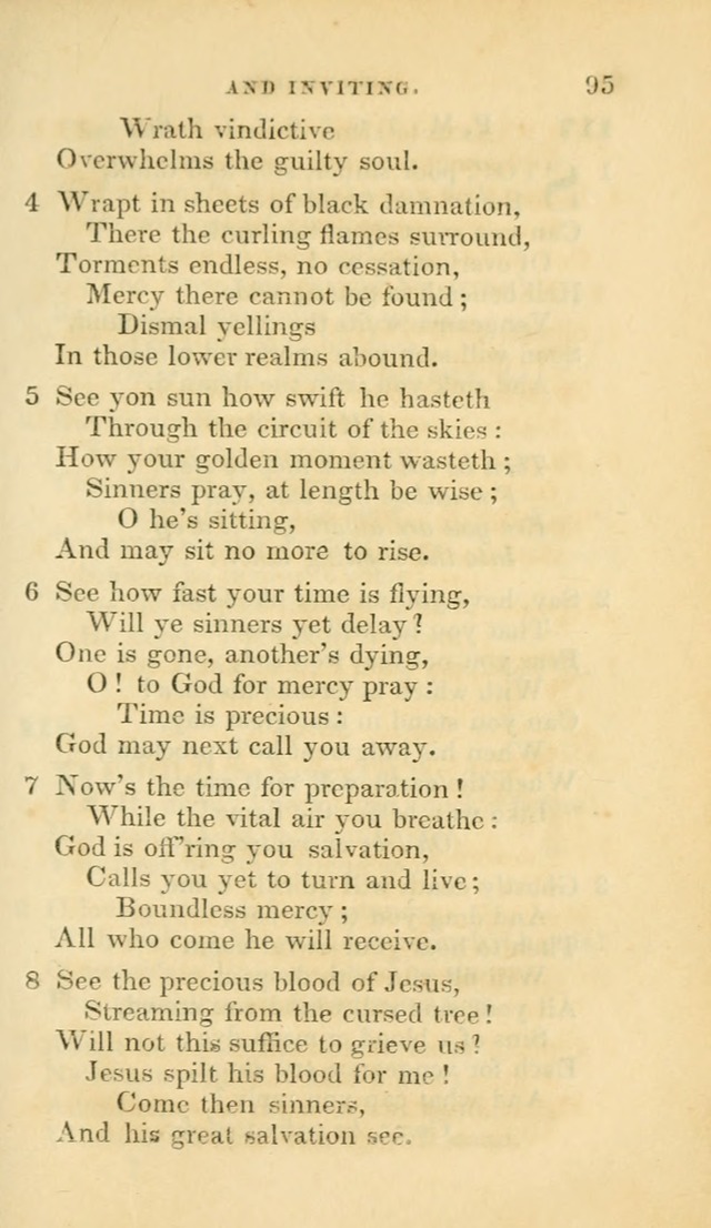 Hymns selected from various authors: for the use of the Evangelical Association, and all lovers of pious devotion (5th ed.) page 95