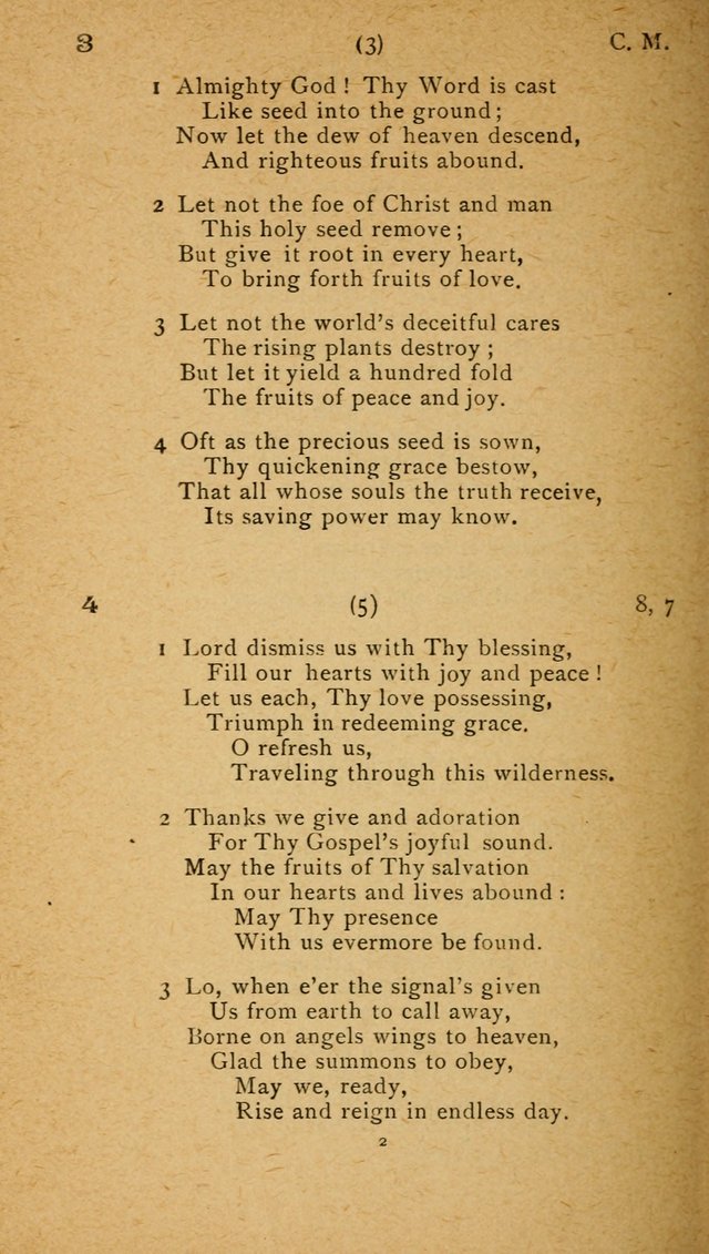 Hymns: for the Use of English Lutheran Missions page 2