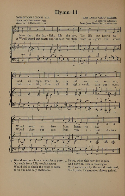 The Harvard University Hymn Book page 12