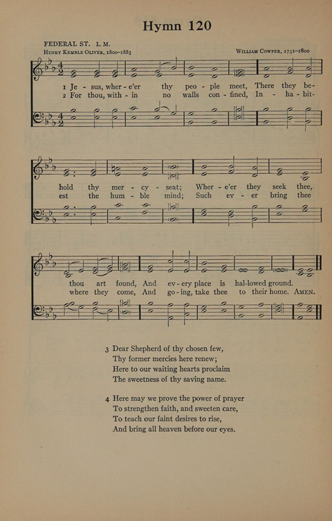 The Harvard University Hymn Book page 150