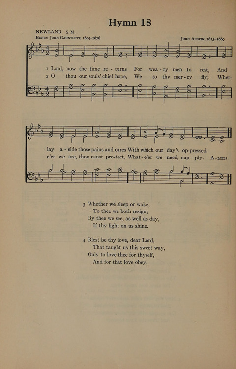 The Harvard University Hymn Book page 20