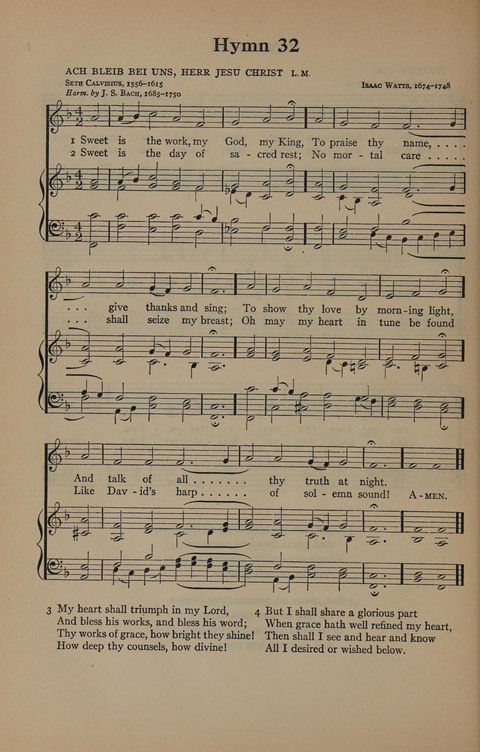 The Harvard University Hymn Book page 36