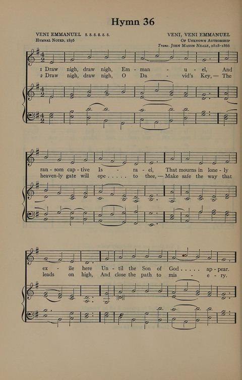 The Harvard University Hymn Book page 40