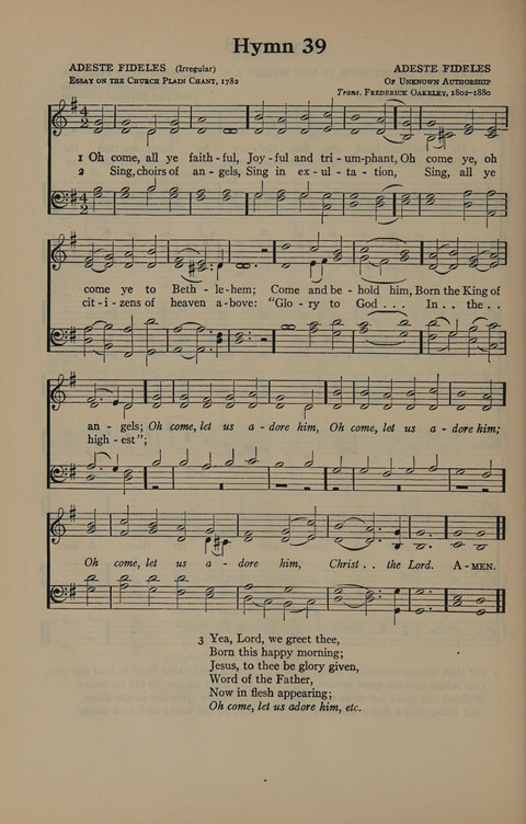 The Harvard University Hymn Book page 44