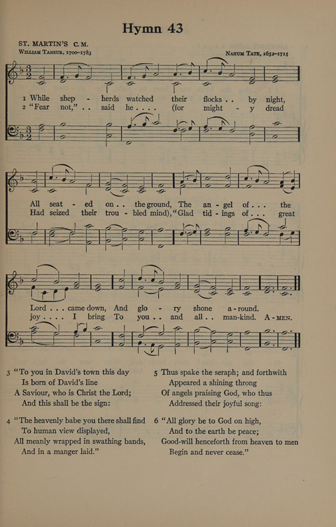 The Harvard University Hymn Book page 49