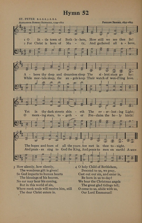 The Harvard University Hymn Book page 62