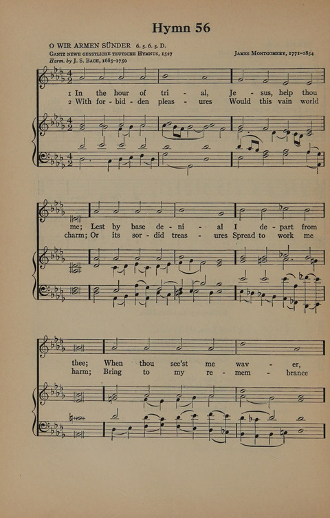 The Harvard University Hymn Book page 66