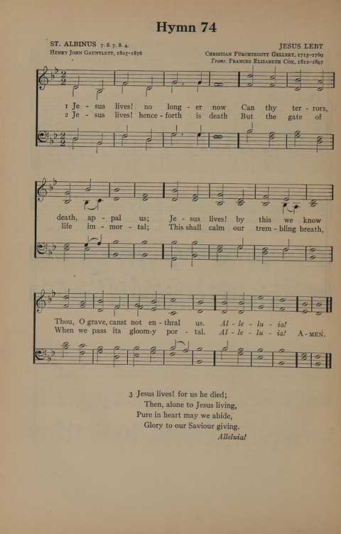 The Harvard University Hymn Book page 92