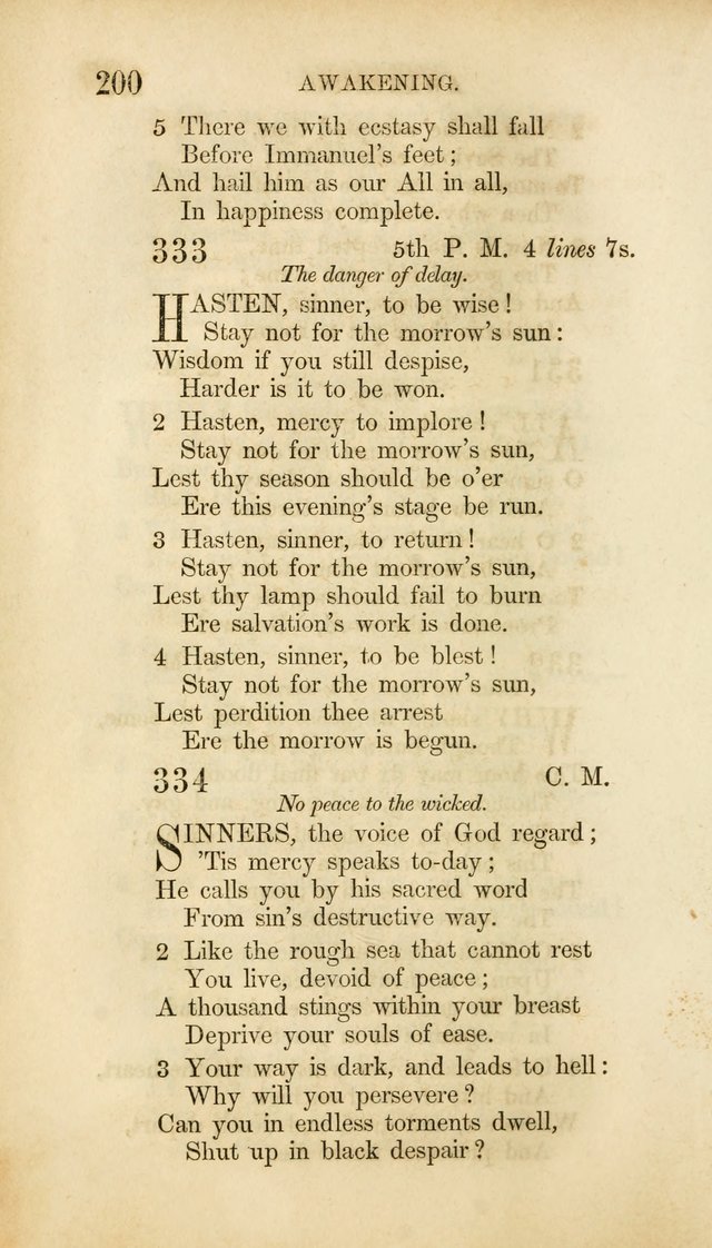 Hymns for the Use of the Methodist Episcopal Church. Rev. ed. page 207