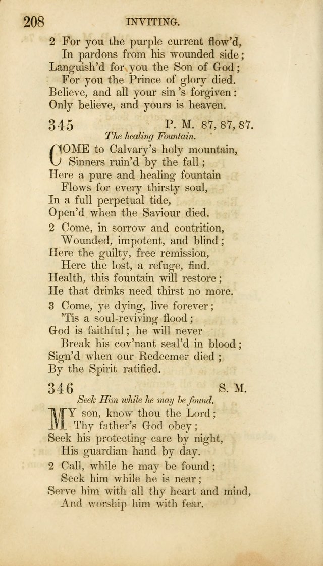 Hymns for the Use of the Methodist Episcopal Church. Rev. ed. page 215