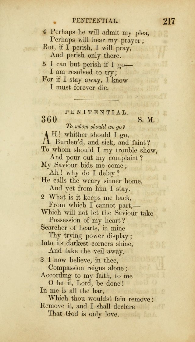 Hymns for the Use of the Methodist Episcopal Church. Rev. ed. page 224