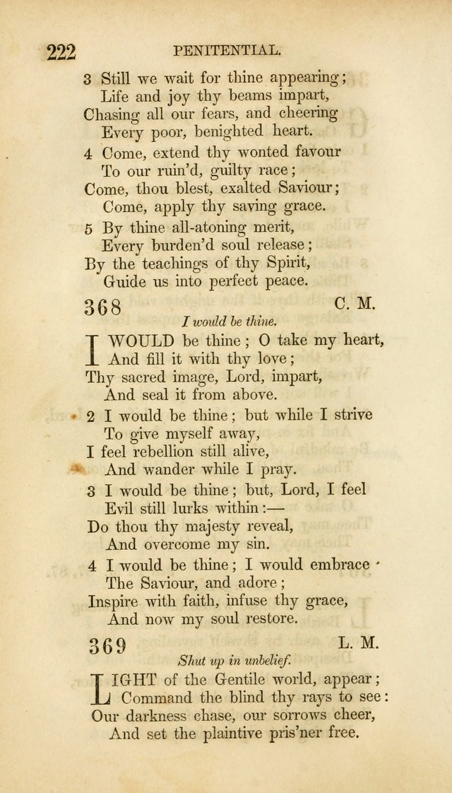 Hymns for the Use of the Methodist Episcopal Church. Rev. ed. page 229