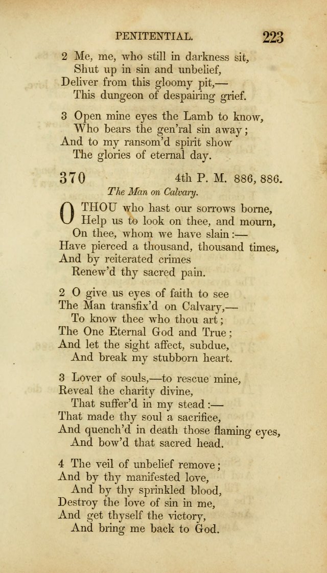 Hymns for the Use of the Methodist Episcopal Church. Rev. ed. page 230